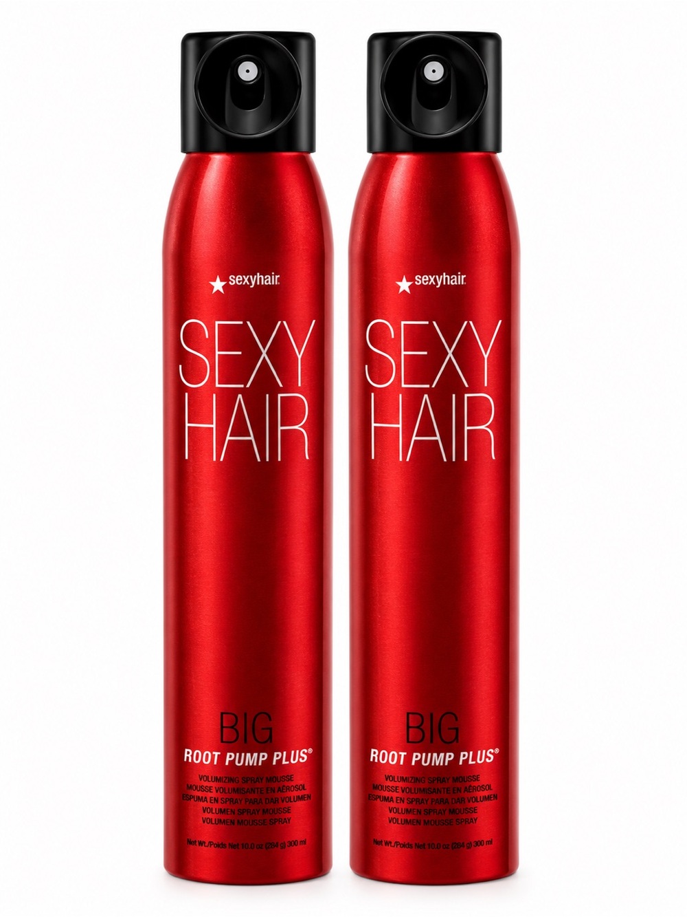 Sexy Hair Big Root Pump Plus Volumizing Spray Mousse 10oz / 300ml Duo Set
